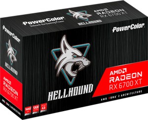  PowerColor Radeon RX 6700 XT 12GBD6-3DHL 12GB