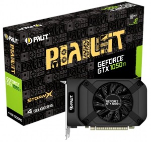  Palit GeForce GTX 1050 Ti StormX NE5105T018G1-1070F 4Gb