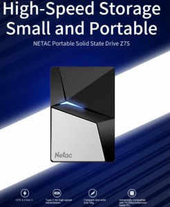    Netac NT01Z7S-240G-32BK 240Gb SSD USB3.2 2.5